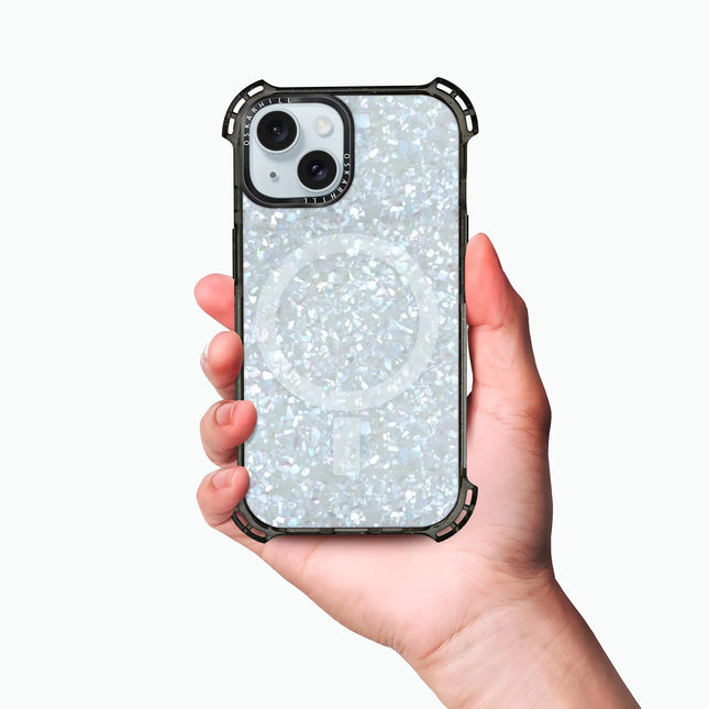 iPhone 14 Plus Case Bounce — Crystal Frost Shimmer