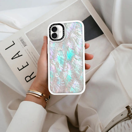 iPhone 16 Plus Case Classic — Mother of Pearl