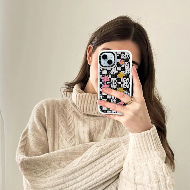 iPhone 15 Plus Case Classic — Ghostly Garden