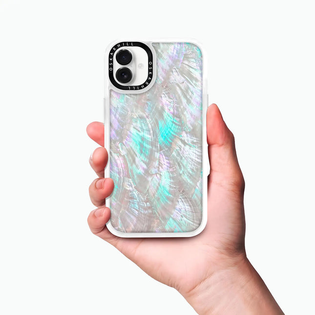 Coque iPhone 16 Plus classique — Nacre