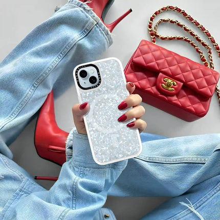 iPhone 14 Case Classic — Crystal Frost Shimmer