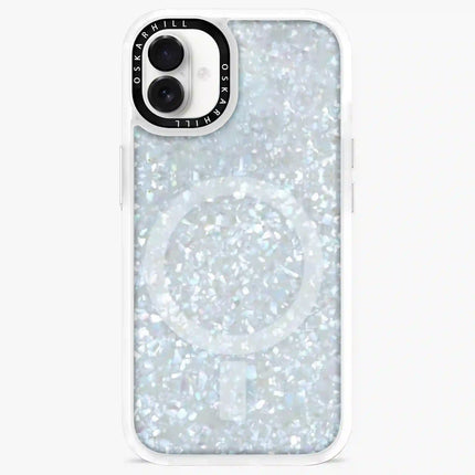 Coque iPhone 16 Plus classique — Crystal Frost Shimmer