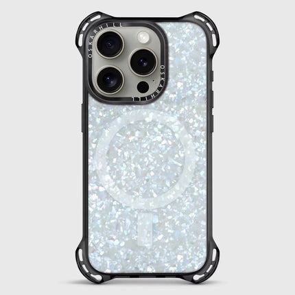 iPhone 16 Pro Case Bounce — Crystal Frost Shimmer