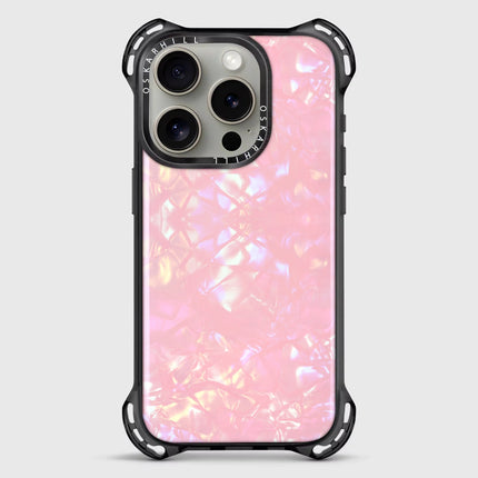 iPhone 15 Pro Max Case Bounce — Blush Prism Pearl