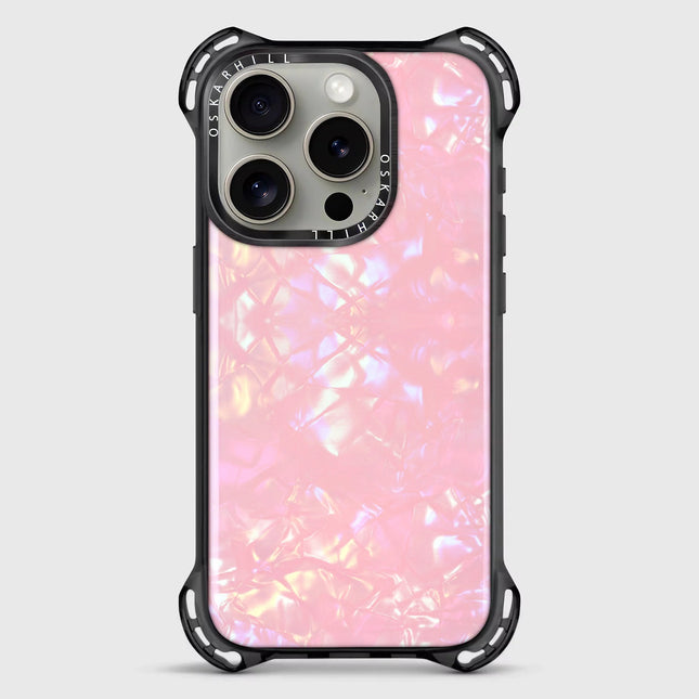 iPhone 13 Pro Max Case Bounce — Blush Prism Pearl