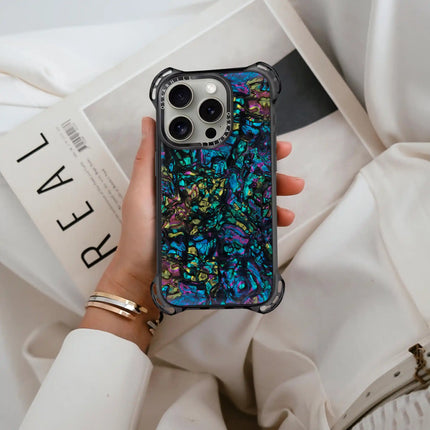 Coque iPhone 15 Pro Bounce — Cosmic Abalone Shell