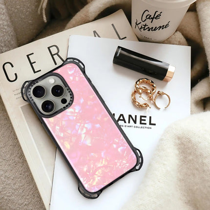 Coque iPhone 15 Pro Max Bounce — Blush Prism Pearl