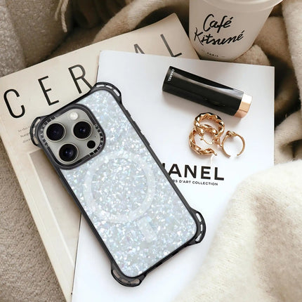 iPhone 13 Pro Case Bounce — Crystal Frost Shimmer