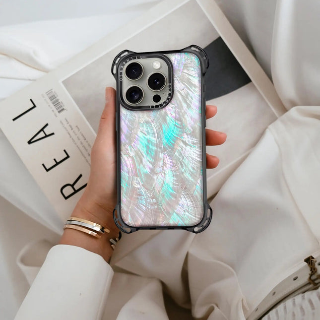 iPhone 15 Pro Case Bounce — Mother of Pearl