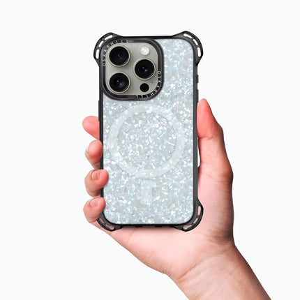 iPhone 16 Pro Case Bounce — Crystal Frost Shimmer