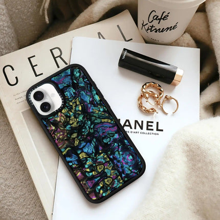 iPhone 16 Plus Case Elite — Cosmic Abalone Shell