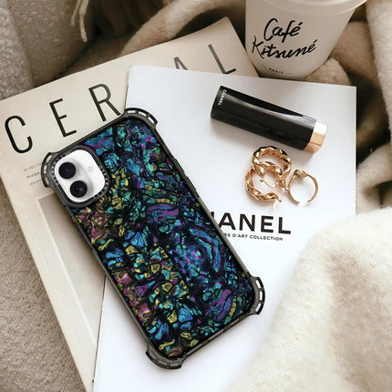 Coque iPhone 16 Plus Bounce — Cosmic Abalone Shell