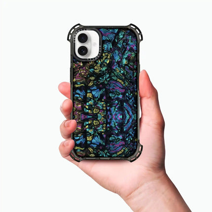 Coque iPhone 16 Bounce — Cosmic Abalone Shell