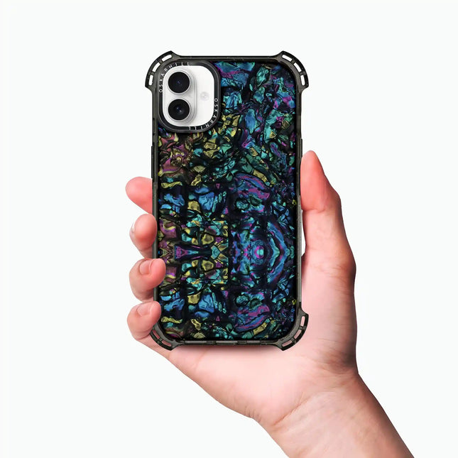 iPhone 16 Plus Bounce MagSafe Compatible Cosmic Abalone Shell Case