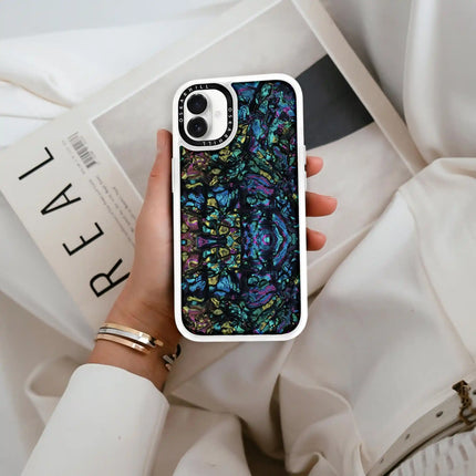 Coque classique pour iPhone 16 — Cosmic Abalone Shell