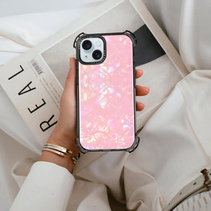 Coque iPhone 15 Bounce — Blush Prism Pearl