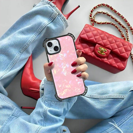 iPhone 13 Mini Case Bounce — Blush Prism Pearl Oskar Hill.