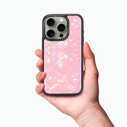 iPhone 16 Pro Case Elite — Blush Prism Pearl