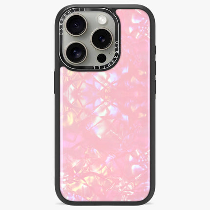 iPhone 15 Pro Max Case Elite — Blush Prism Pearl