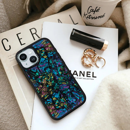 Coque Elite pour iPhone 15 Plus — Cosmic Abalone Shell