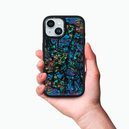 iPhone 15 Plus Case Elite — Cosmic Abalone Shell