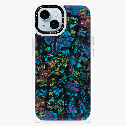 Coque classique pour iPhone 14 — Cosmic Abalone Shell