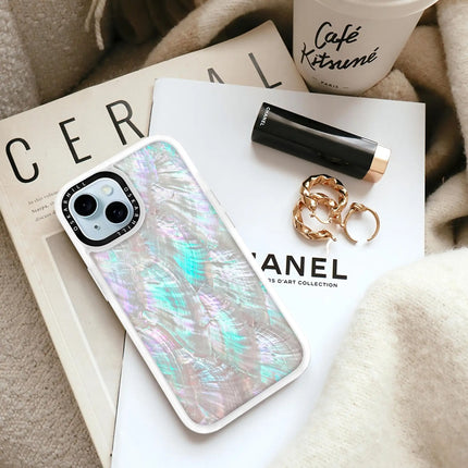 Coque classique pour iPhone 14 Plus — Nacre