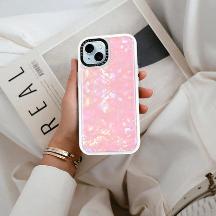 iPhone 14 Plus Case Classic — Blush Prism Pearl