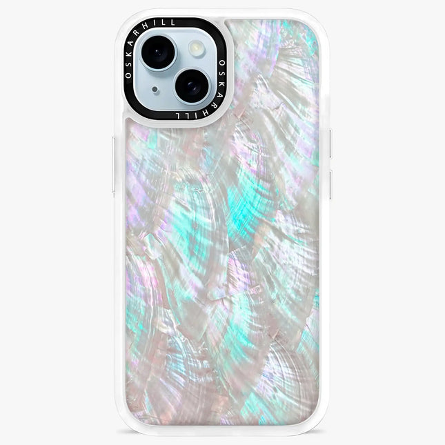 iPhone 15 Plus Case Classic — Mother of Pearl