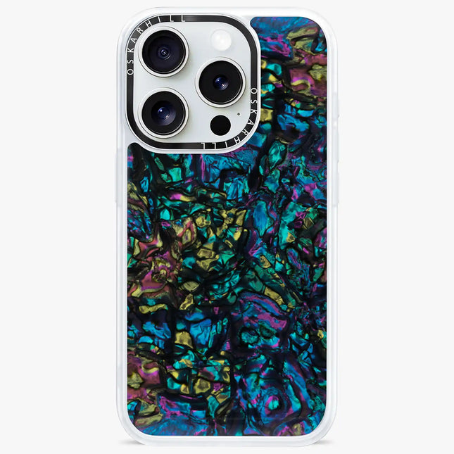 iPhone 16 Pro Case Classic — Cosmic Abalone Shell