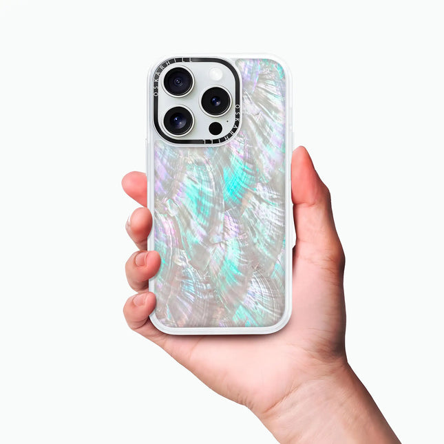 iPhone 14 Pro Case Classic — Mother of Pearl