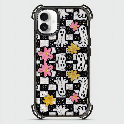 iPhone 16 Case Bounce — Ghostly Garden