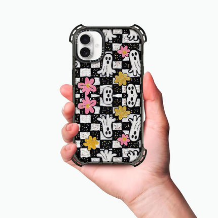 iPhone 16 Plus Case Bounce — Ghostly Garden