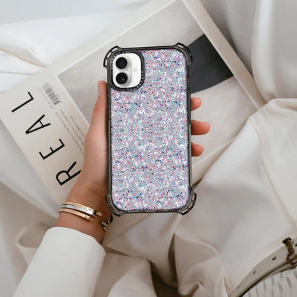 Coque iPhone 16 Bounce — Starlight Frost Glitter