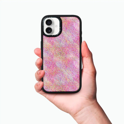 iPhone 16 Case Elite — Pink Glitter