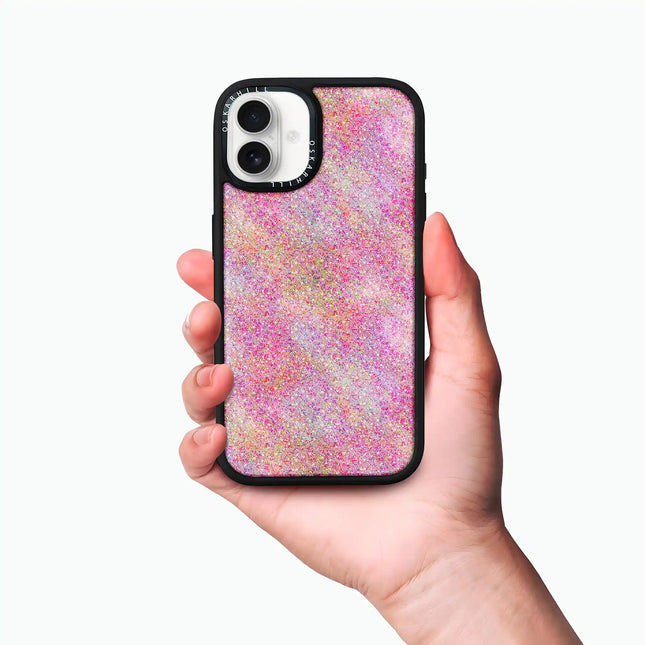 iPhone 16 Case Elite — Pink Glitter