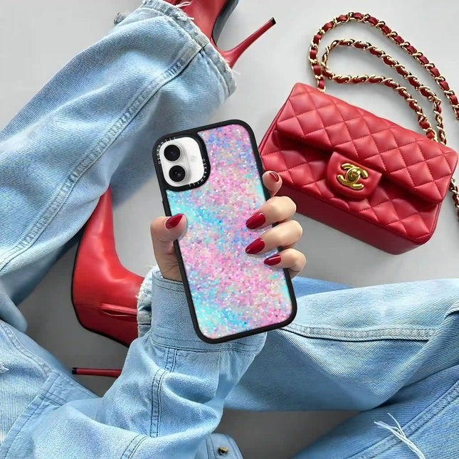 iPhone 16 Plus Case Elite — Multicolor Glitter