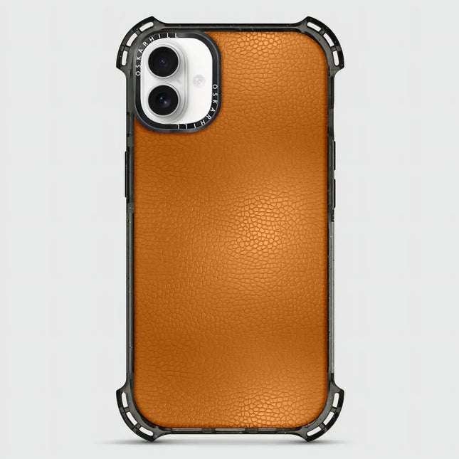 iPhone 16 Plus Case Bounce Leather — Ruddy Brown