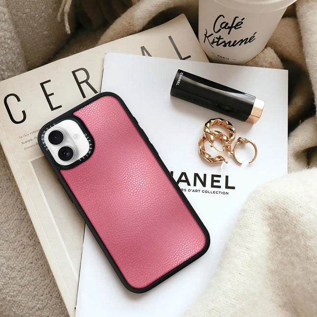 Coque Elite Leather pour iPhone 16 — Rose sale