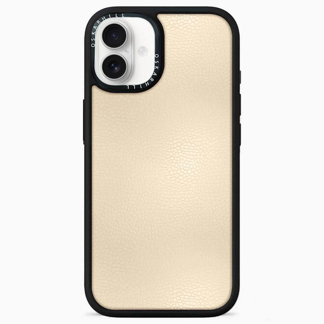 Coque Elite Leather pour iPhone 16 Plus — Amande