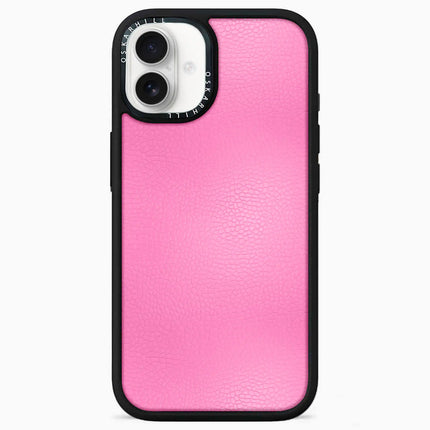 iPhone 16 Case Elite Leather — Persian Pink