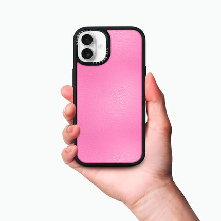 iPhone 16 Plus Hülle Elite Leder – Persisches Rosa