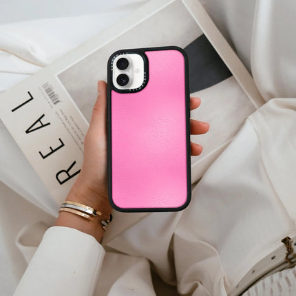 iPhone 16 Plus Case Elite Leather — Persian Pink