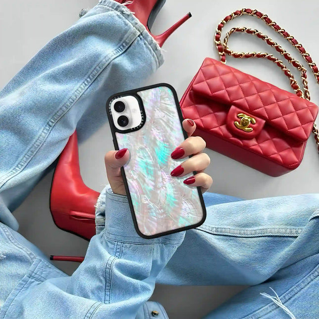 iPhone 16 Plus Case Elite — Mother of Pearl