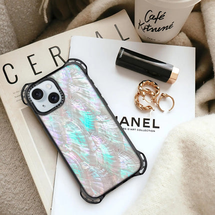 iPhone 14 Plus Case Bounce — Mother of Pearl