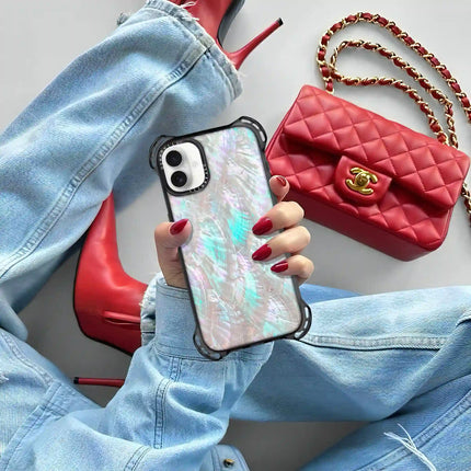 Coque iPhone 16 Bounce — Nacre