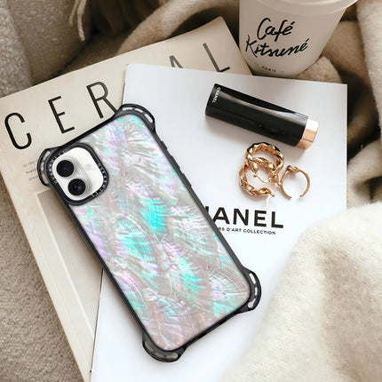 Coque iPhone 16 Bounce — Nacre